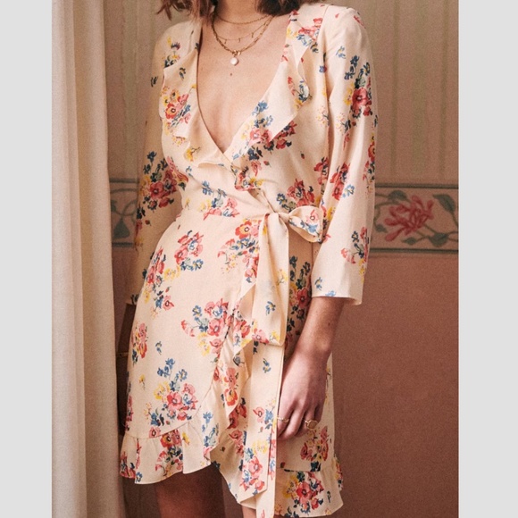 Sezane Asianne Dress size 34 brand new - Picture 2 of 2